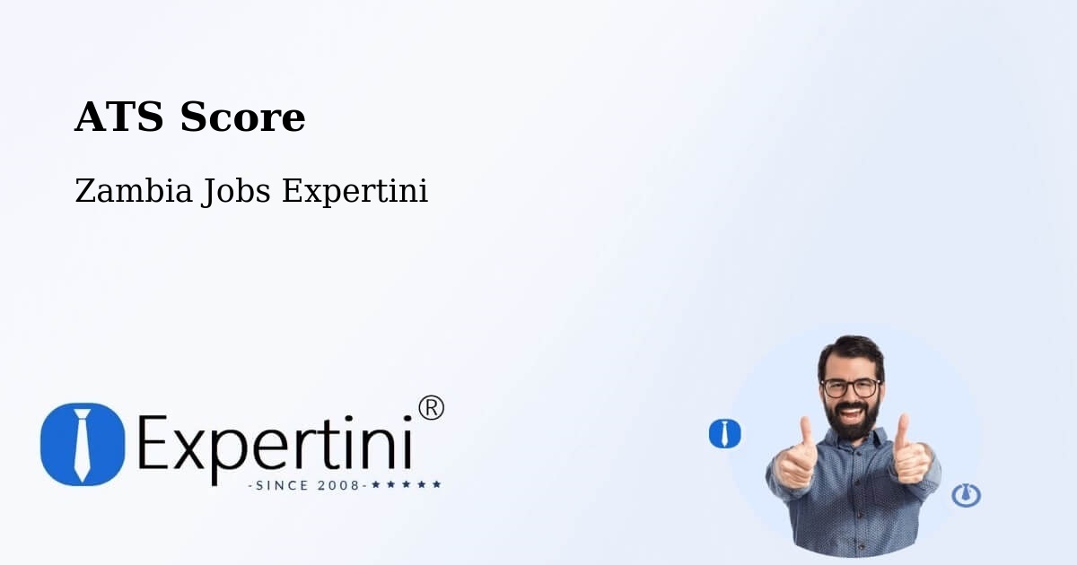 Resume ATS Score & Job Description Match Tool – Kataba - Zambia Jobs Expertini